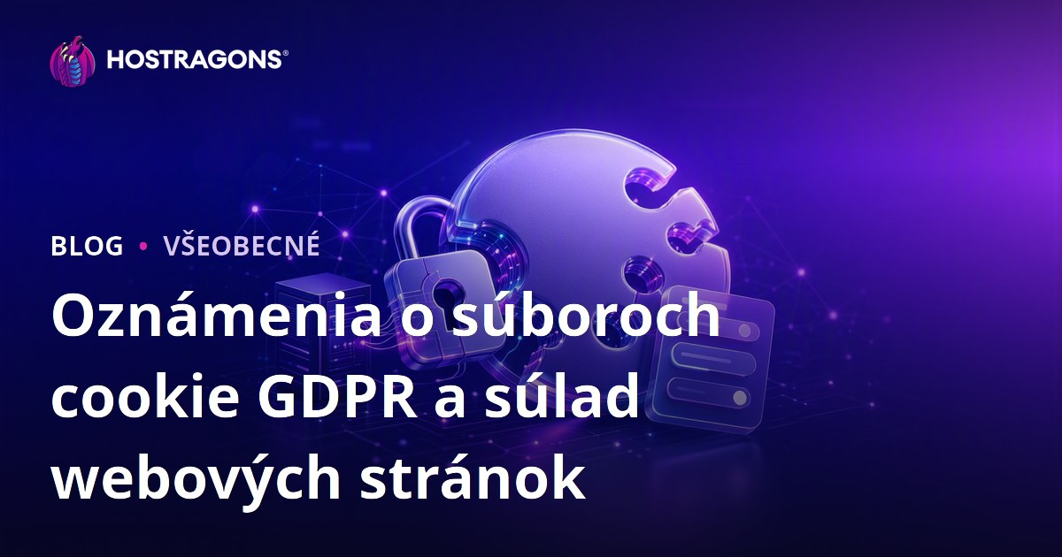 Oznámenia o súboroch cookie GDPR a súlad webových stránok