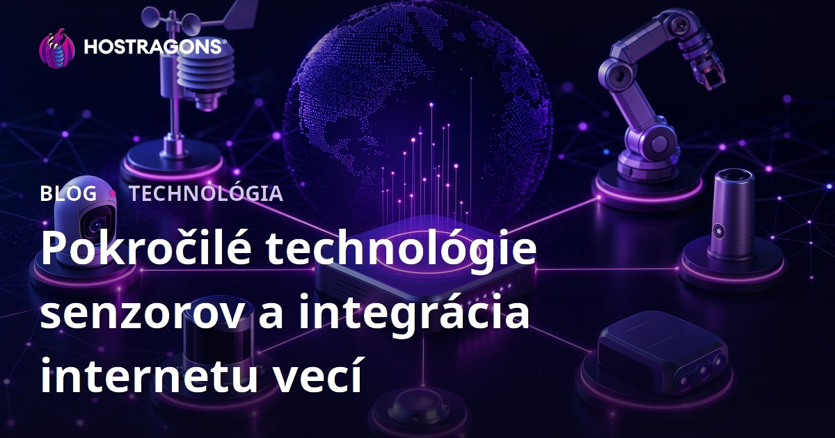 Pokročilé technológie senzorov a integrácia internetu vecí