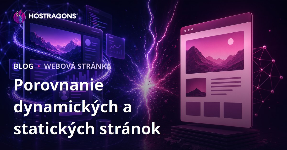 Porovnanie dynamických a statických stránok