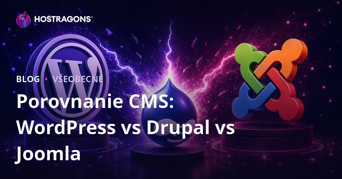 Porovnanie CMS: WordPress vs Drupal vs Joomla