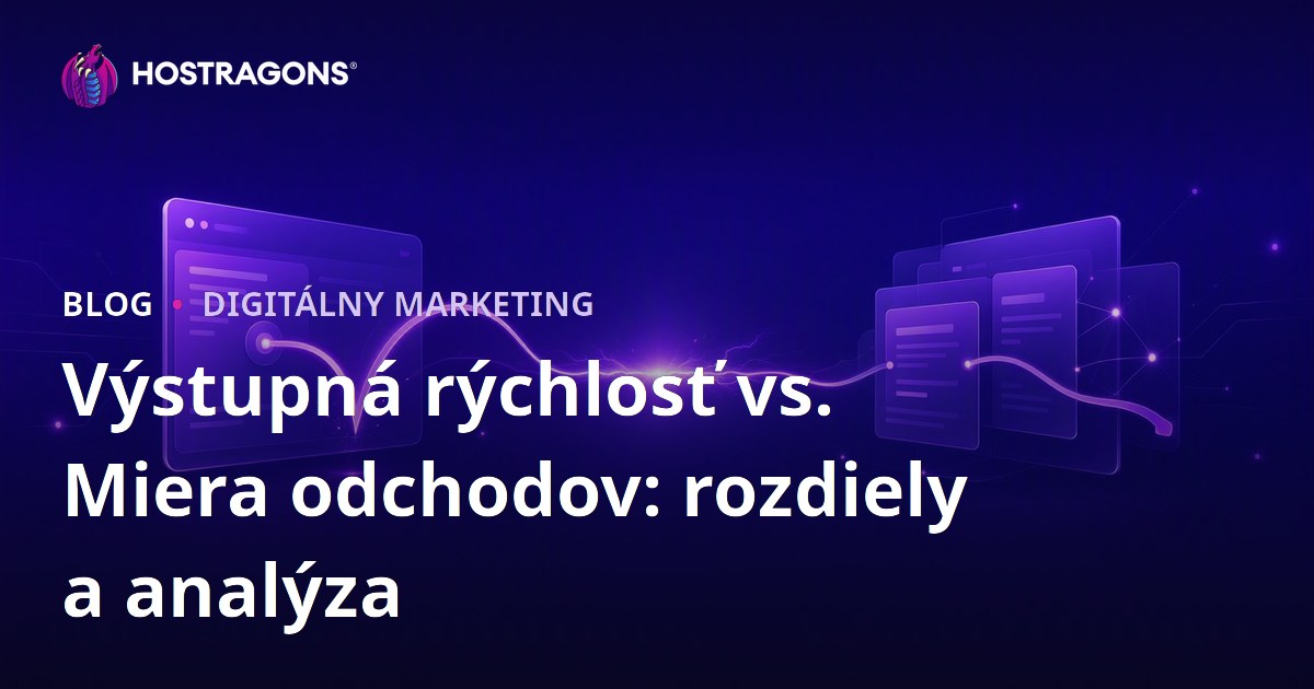 Výstupná rýchlosť vs. Miera odchodov: rozdiely a analýza
