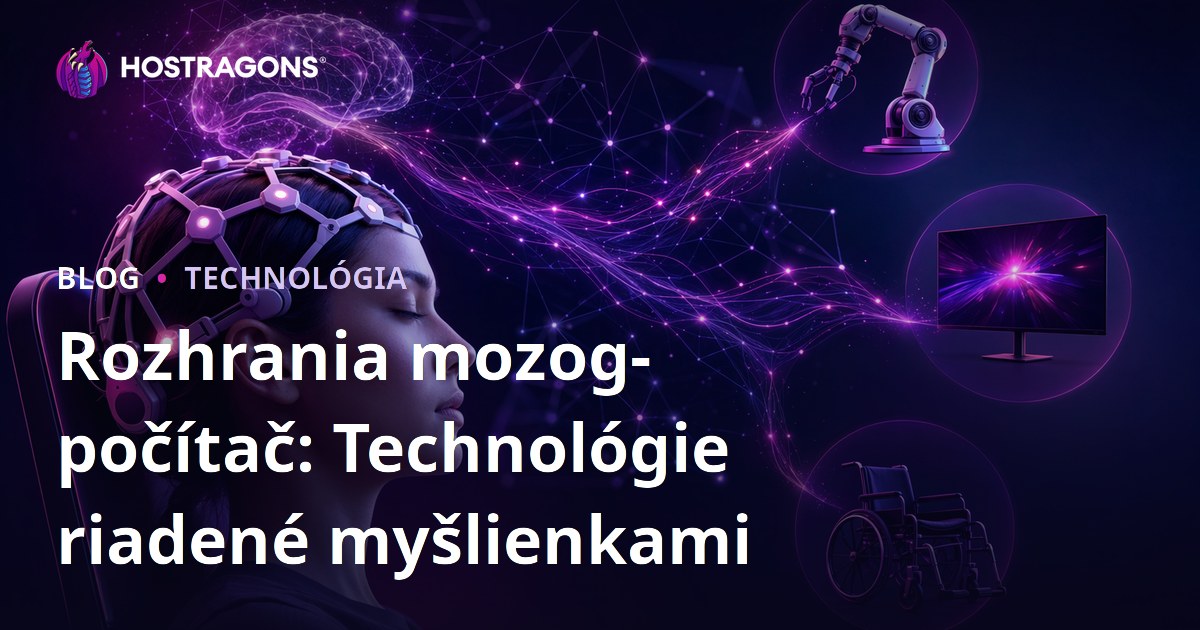 Rozhrania mozog-počítač: Technológie riadené myšlienkami