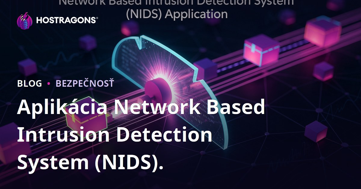 Aplikácia Network Based Intrusion Detection System (NIDS).