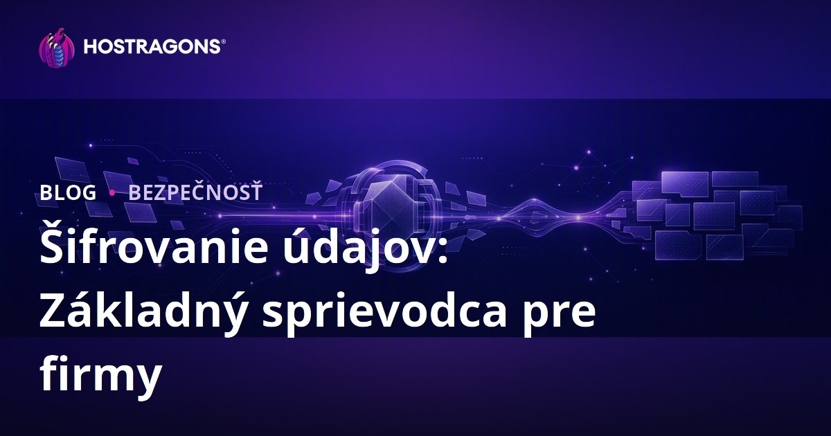 Šifrovanie údajov: Základný sprievodca pre firmy