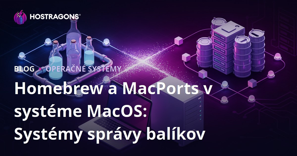 Homebrew a MacPorts v systéme MacOS: Systémy správy balíkov