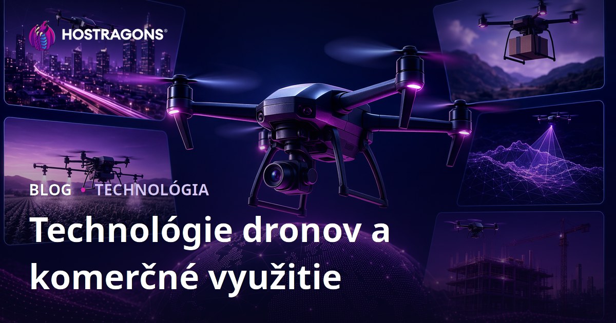 Technológie dronov a komerčné využitie