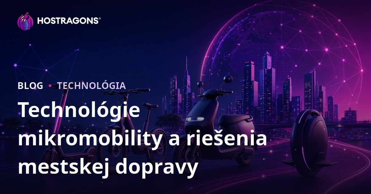 Technológie mikromobility a riešenia mestskej dopravy