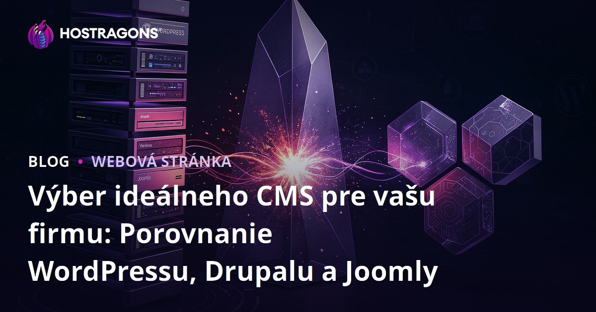 Výber ideálneho CMS pre vašu firmu: Porovnanie WordPressu, Drupalu a Joomly