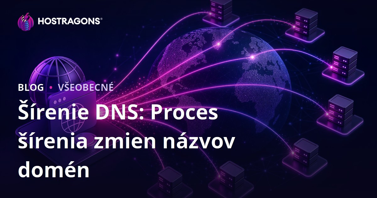 Šírenie DNS: Proces šírenia zmien názvov domén