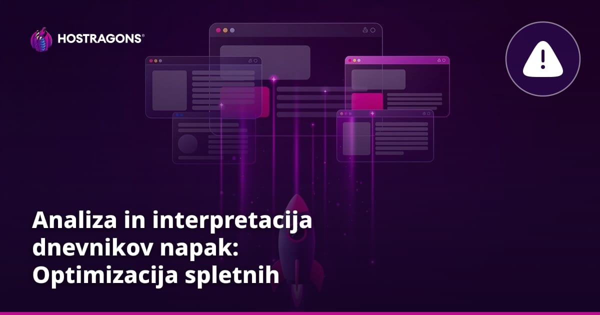 Analiza in interpretacija dnevnikov napak: Optimizacija spletnih sistemov