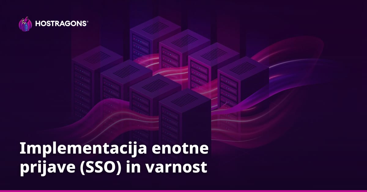 Implementacija enotne prijave (SSO) in varnost