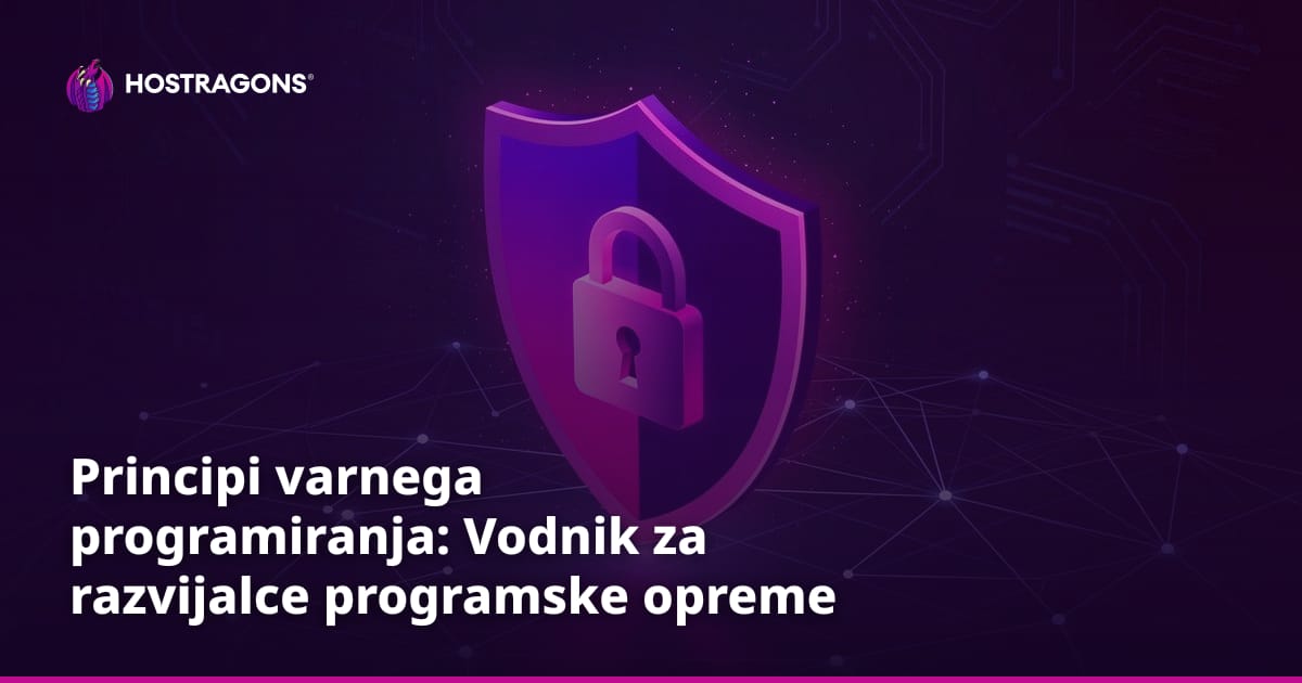 Principi varnega programiranja: Vodnik za razvijalce programske opreme