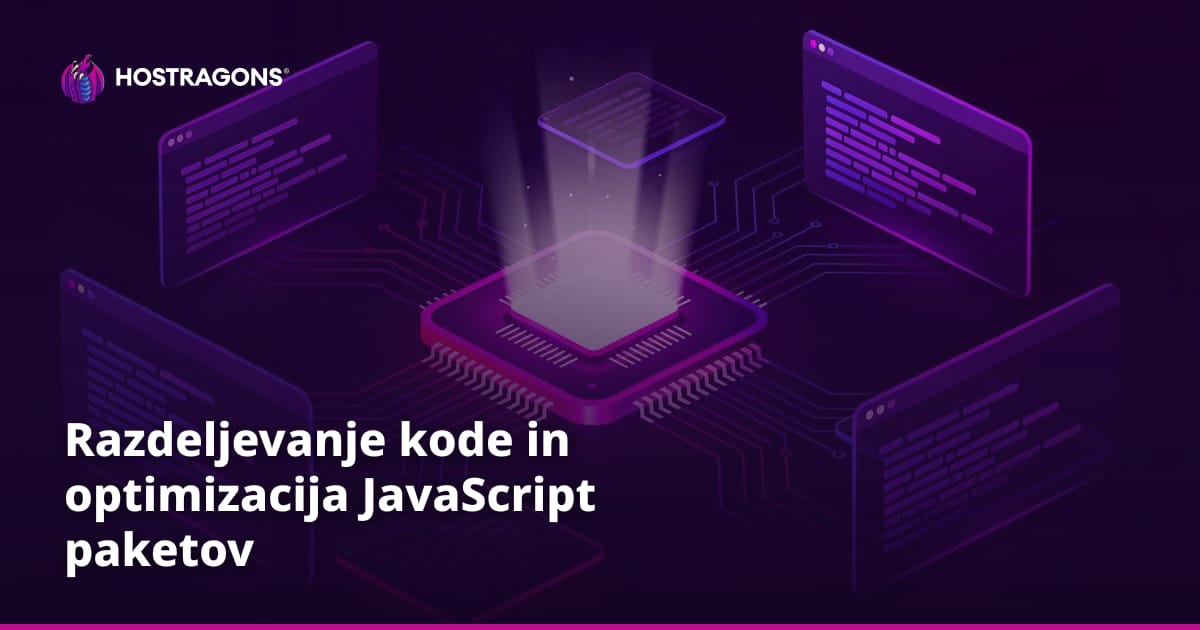 Razdeljevanje kode in optimizacija JavaScript paketov
