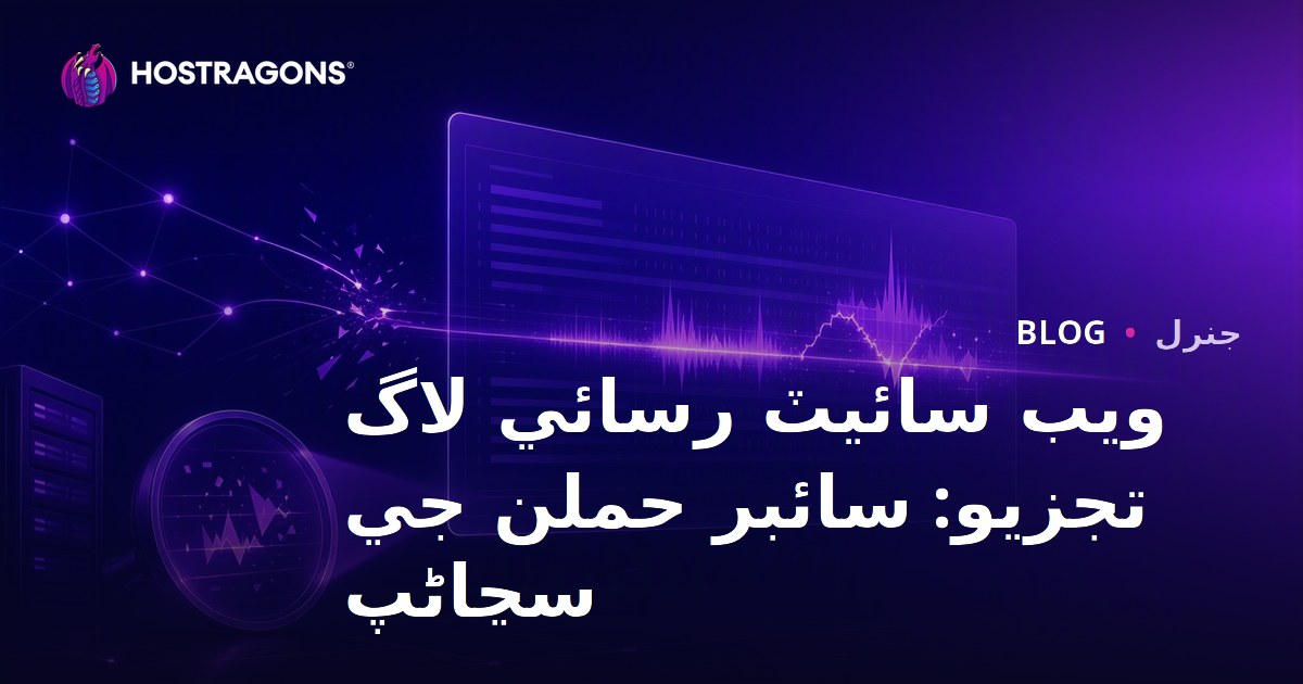 ويب سائيٽ رسائي لاگ تجزيو: سائبر حملن جي سڃاڻپ