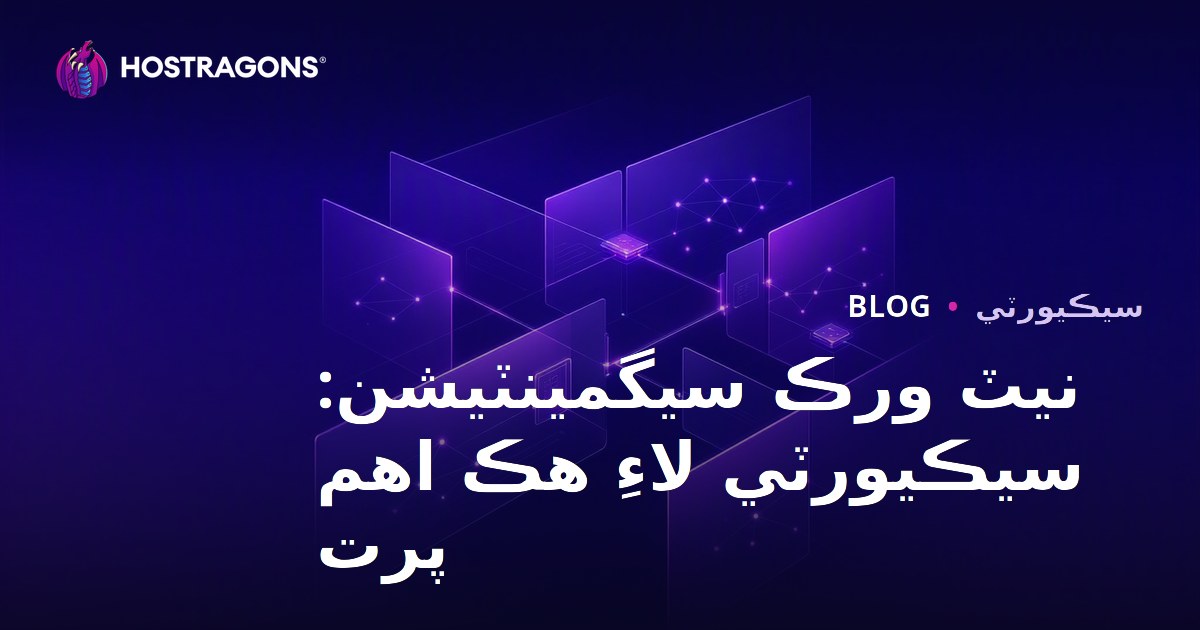 نيٽ ورڪ سيگمينٽيشن: سيڪيورٽي لاءِ هڪ اهم پرت