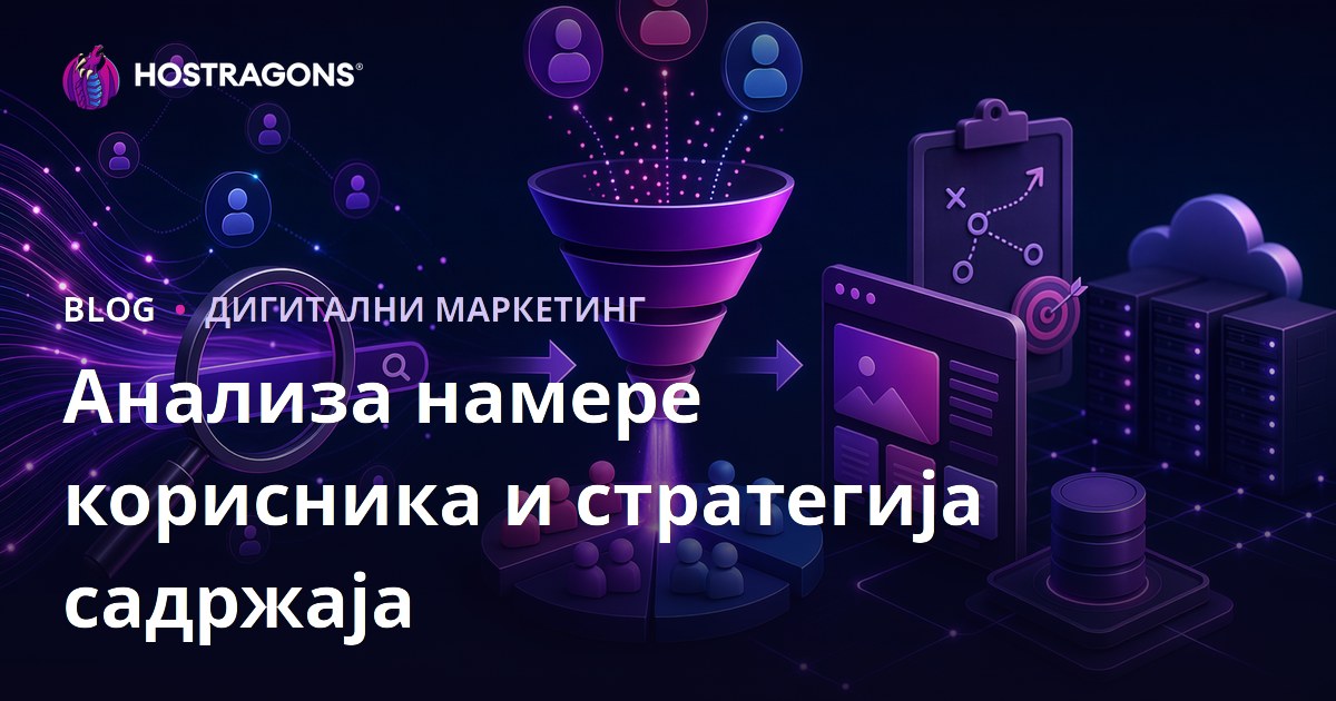 Анализа намере корисника (Search Intent) и одређивање стратегије садржаја