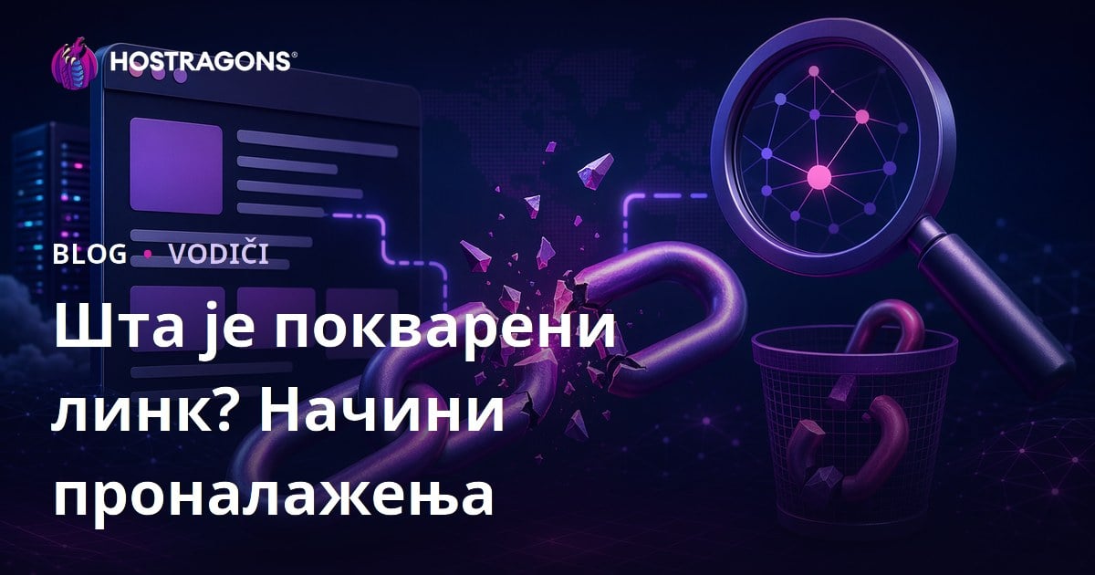 Шта је покварени линк? Методи за откривање и чишћење покварених линкова