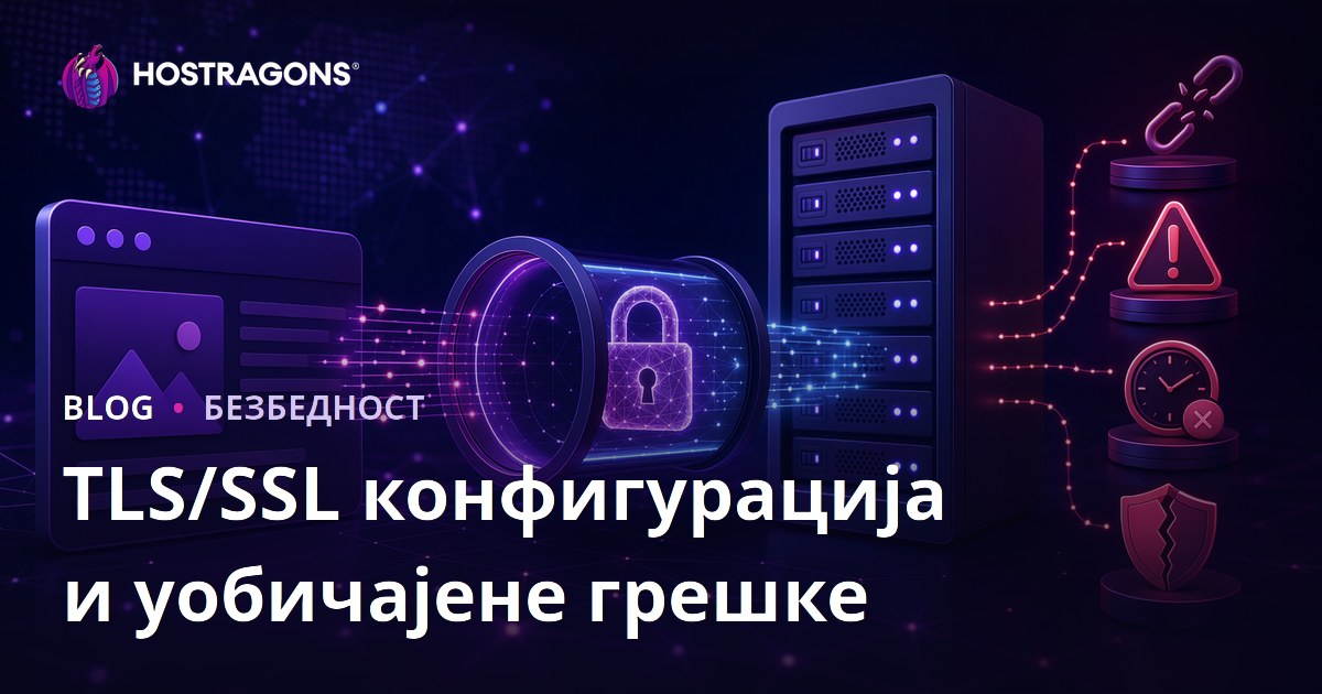 TLS/SSL конфигурација и уобичајене грешке