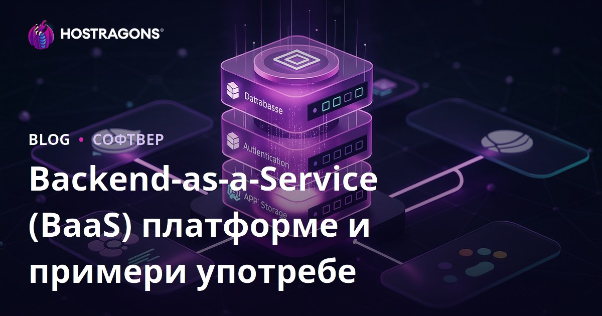 Backend-as-a-Service (BaaS) платформе и примери употребе