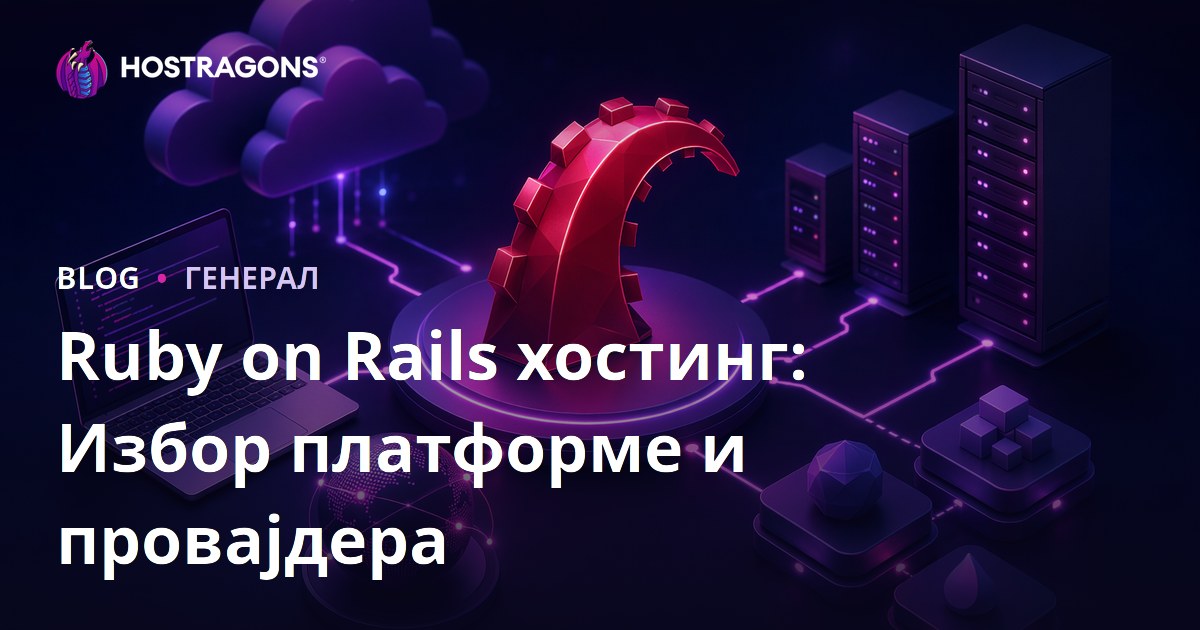 Ruby on Rails хостинг: Избор платформе и провајдера