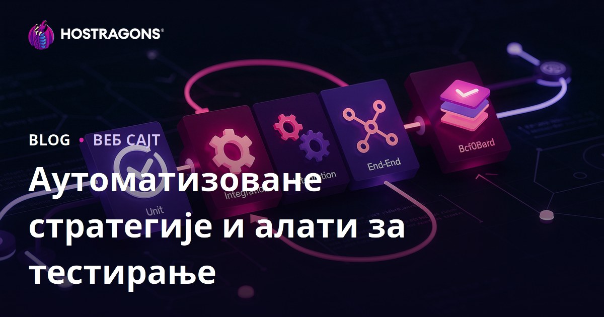 Аутоматизоване стратегије и алати за тестирање