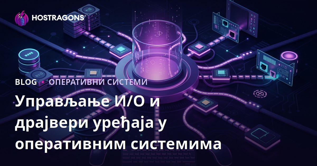 Управљање И/О и драјвери уређаја у оперативним системима