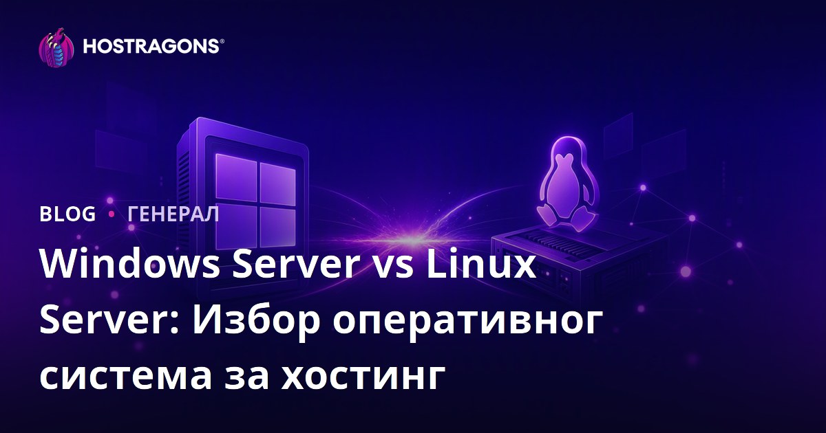 Windows Server vs Linux Server: Избор оперативног система за хостинг