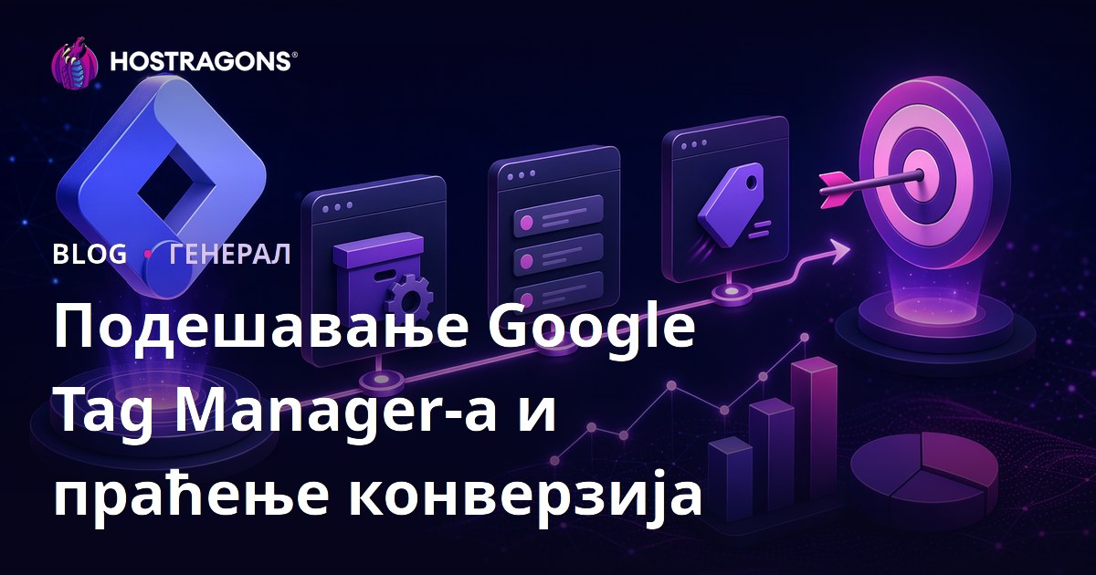 Подешавање Google Tag Manager-а и праћење конверзија