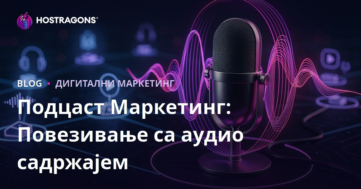 Подцаст Маркетинг: Повезивање са аудио садржајем