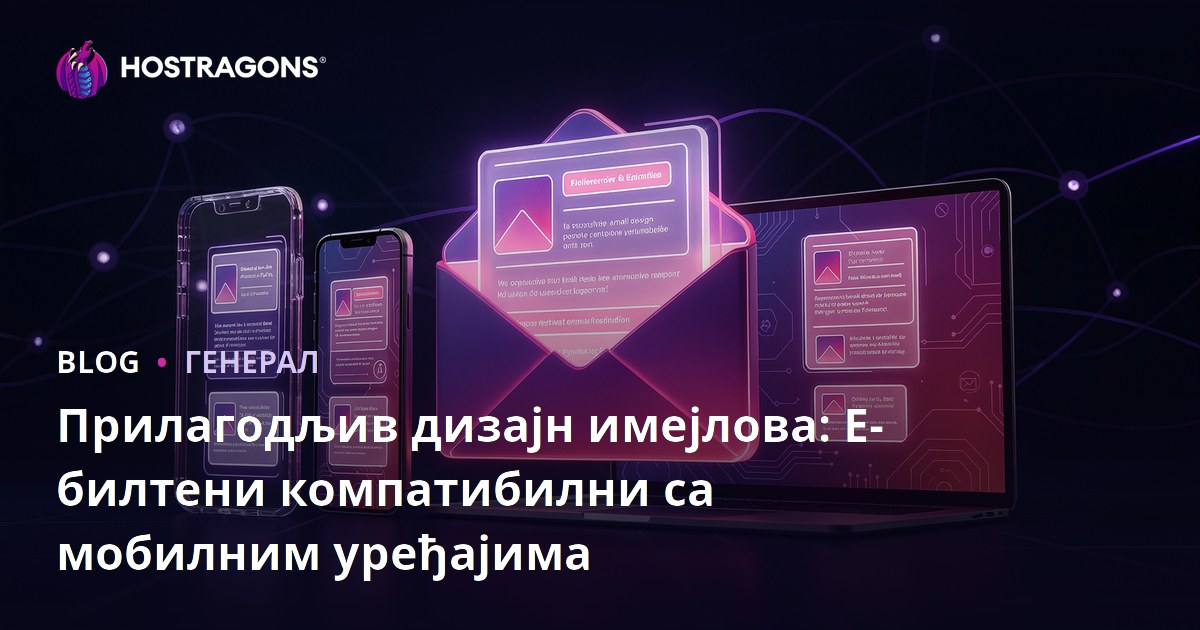 Прилагодљив дизајн имејлова: Е-билтени компатибилни са мобилним уређајима