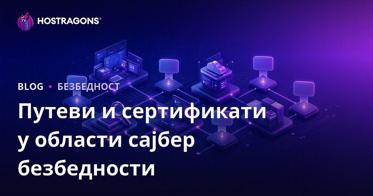 Путеви и сертификати у области сајбер безбедности