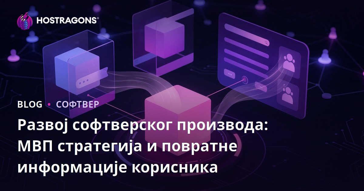 Развој софтверског производа: МВП стратегија и повратне информације корисника