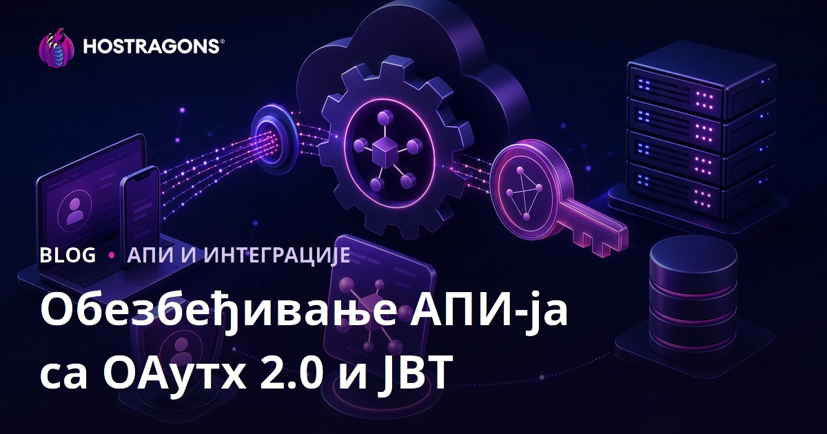 Обезбеђивање АПИ-ја са ОАутх 2.0 и ЈВТ