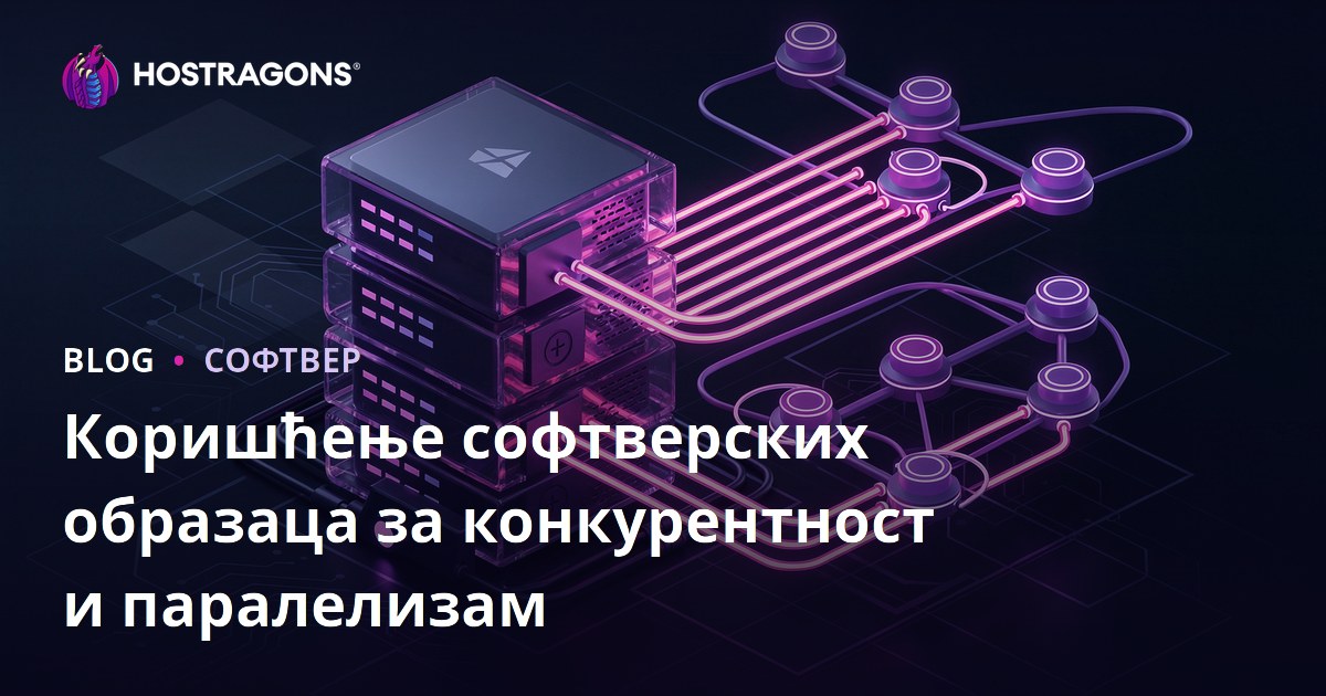 Коришћење софтверских образаца за конкурентност и паралелизам