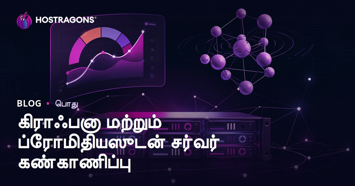 கிராஃபனா மற்றும் ப்ரோமிதியஸுடன் சர்வர் கண்காணிப்பு