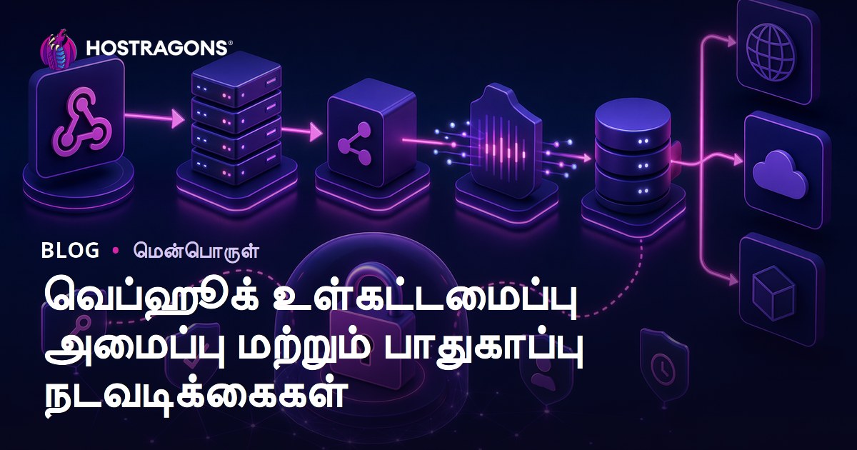 வெப்ஹூக் உள்கட்டமைப்பு அமைப்பு மற்றும் பாதுகாப்பு நடவடிக்கைகள்