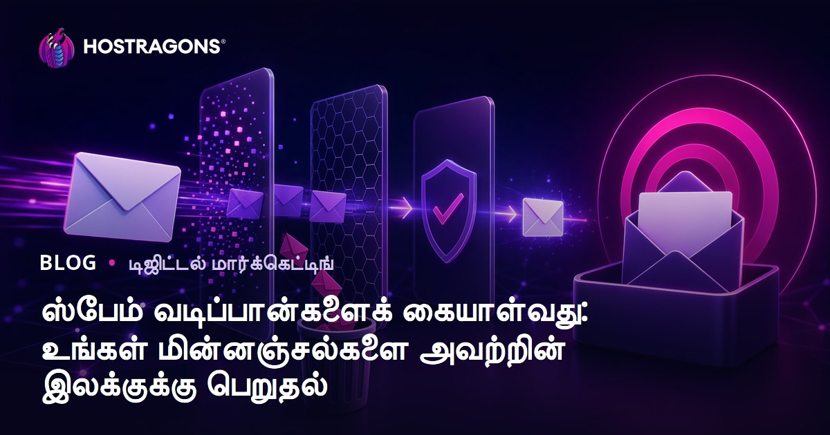 ஸ்பேம் வடிப்பான்களைக் கையாள்வது: உங்கள் மின்னஞ்சல்களை அவற்றின் இலக்குக்கு பெறுதல்