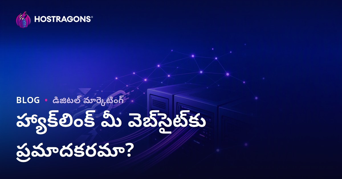 హ్యాక్‌లింక్ అంటే ఏమిటి? అక్రమ SEO పద్ధతులు వెబ్‌సైట్‌కు చేసే నష్టాలు