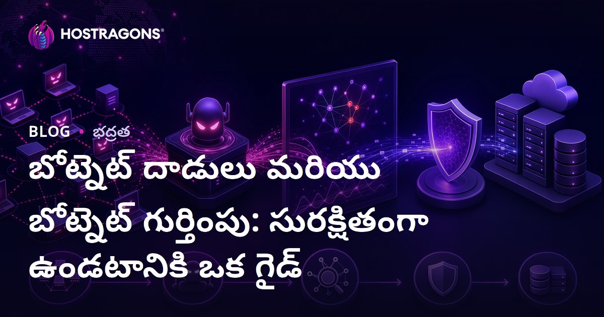 బోట్నెట్ దాడులు మరియు బోట్నెట్ గుర్తింపు: సురక్షితంగా ఉండటానికి ఒక గైడ్