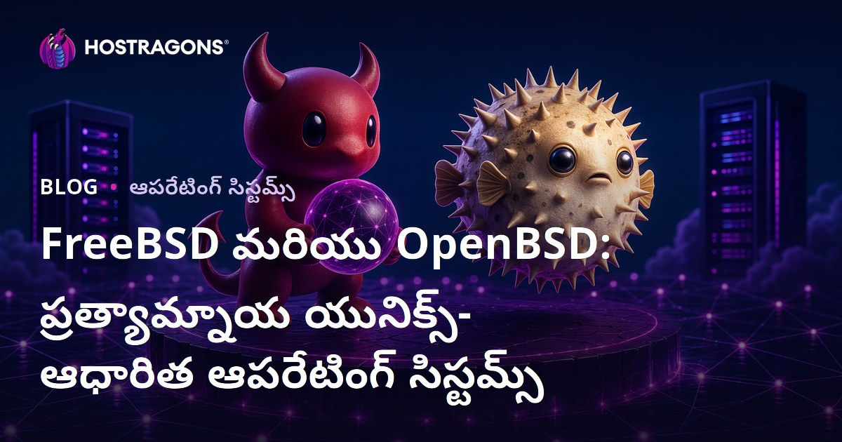 FreeBSD మరియు OpenBSD: ప్రత్యామ్నాయ యునిక్స్-ఆధారిత ఆపరేటింగ్ సిస్టమ్స్