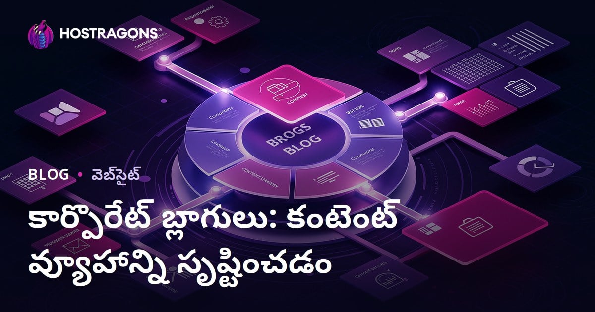 కార్పొరేట్ బ్లాగులు: కంటెంట్ వ్యూహాన్ని సృష్టించడం