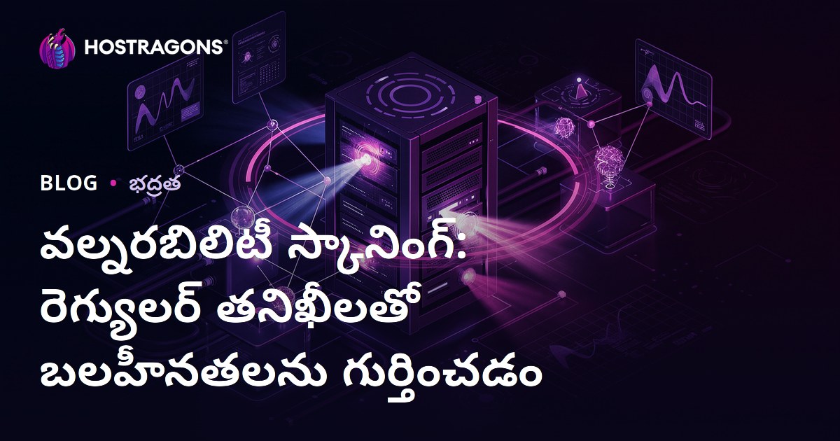 వల్నరబిలిటీ స్కానింగ్: రెగ్యులర్ తనిఖీలతో బలహీనతలను గుర్తించడం