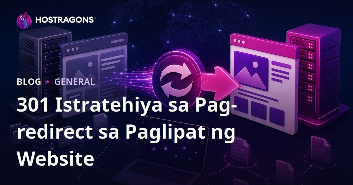 301 Istratehiya sa Pag-redirect sa Paglipat ng Website