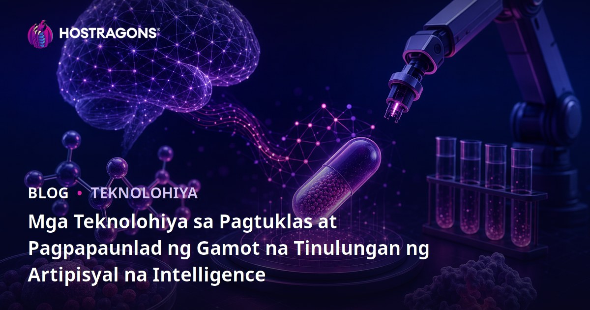 Mga Teknolohiya sa Pagtuklas at Pagpapaunlad ng Gamot na Tinulungan ng Artipisyal na Intelligence