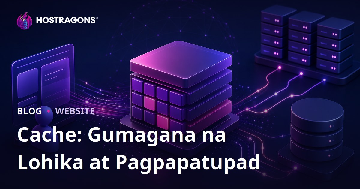Cache: Gumagana na Lohika at Pagpapatupad