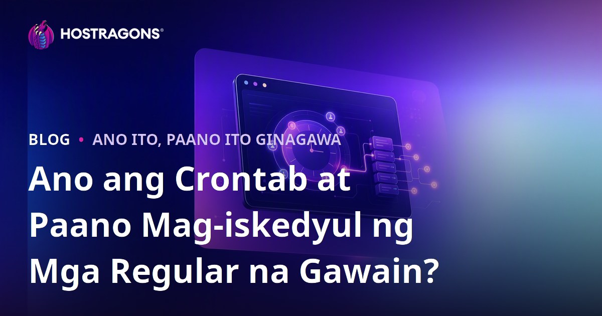 Ano ang Crontab at Paano Mag-iskedyul ng Mga Regular na Gawain?