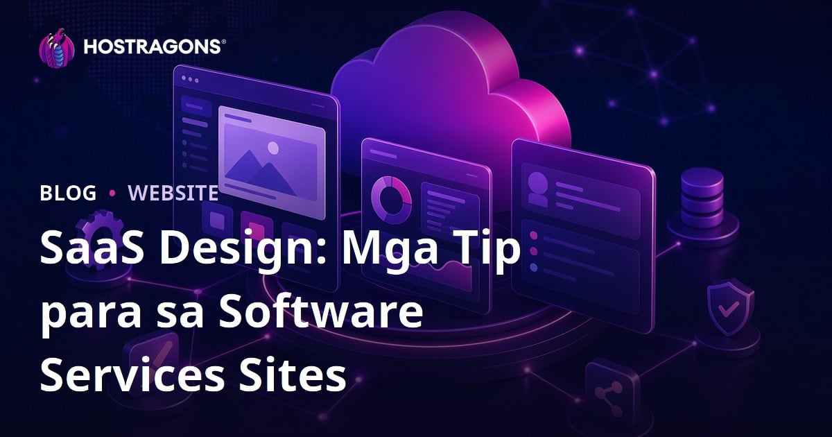 SaaS Design: Mga Tip para sa Software Services Sites