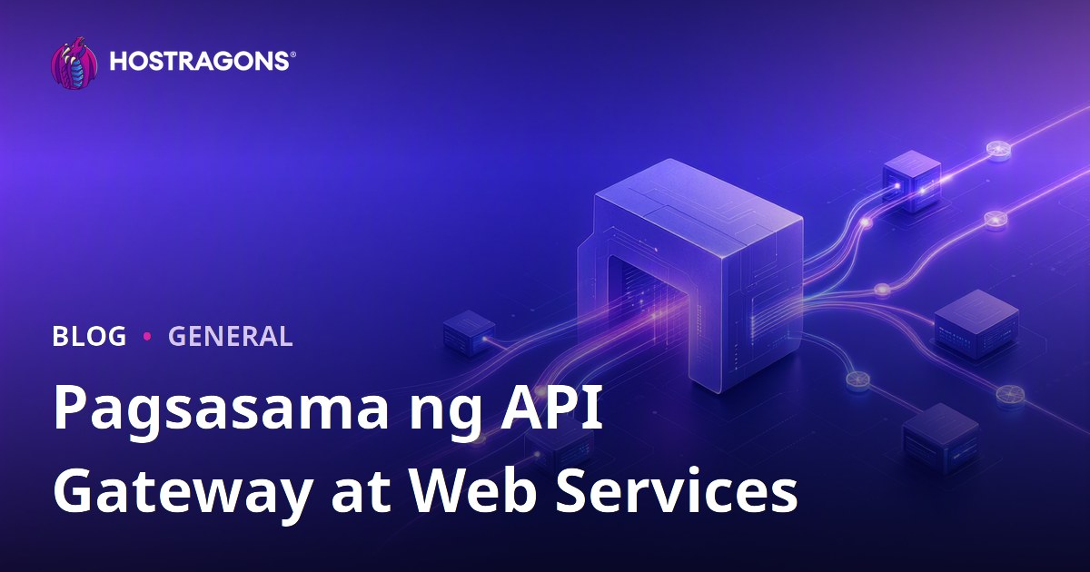 Pagsasama ng API Gateway at Web Services