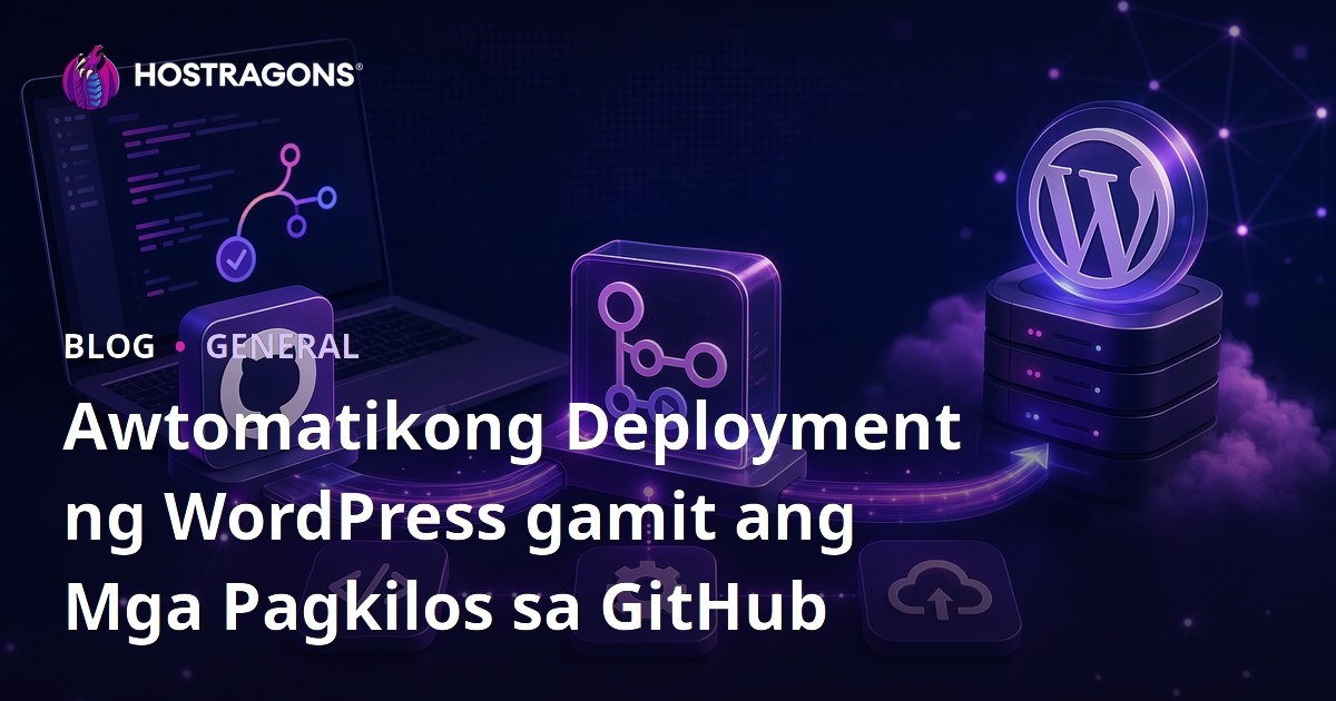 Awtomatikong Deployment ng WordPress gamit ang Mga Pagkilos sa GitHub