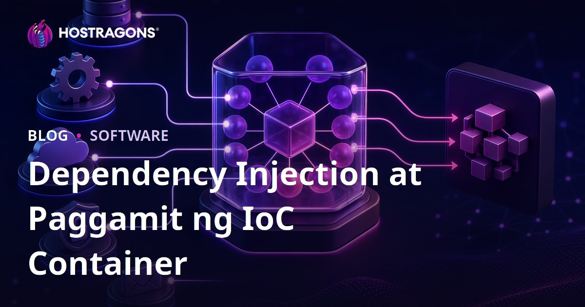 Dependency Injection at Paggamit ng IoC Container